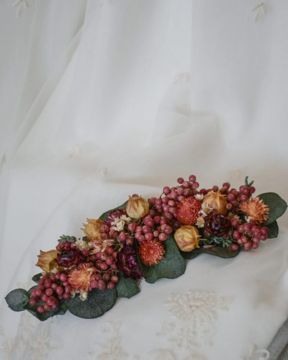 Semi Corona Flores Preservadas Amelie