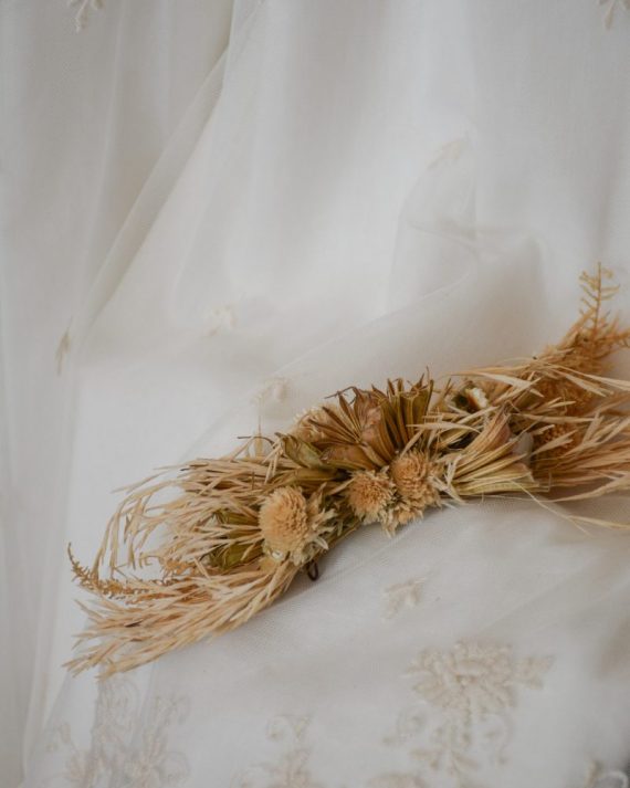 Semicorona Novia flores Lille