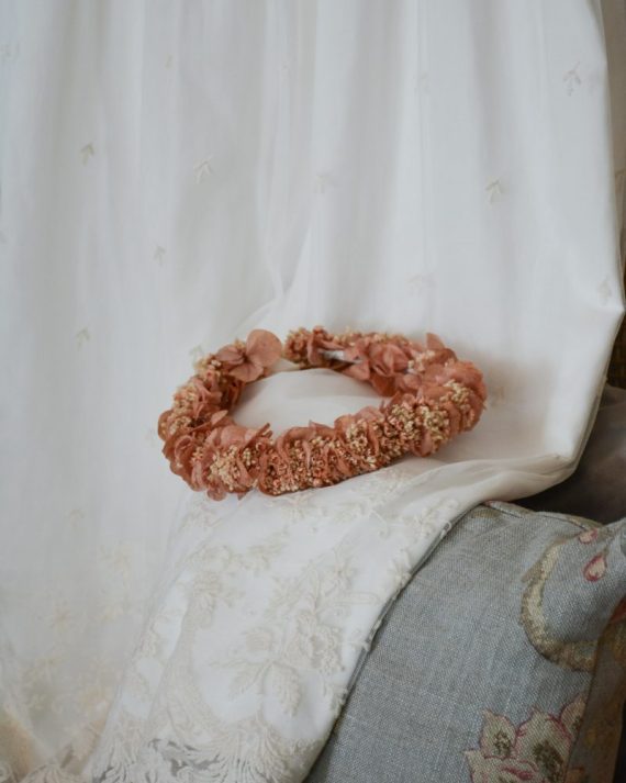 Corona Flores Comunión Elena